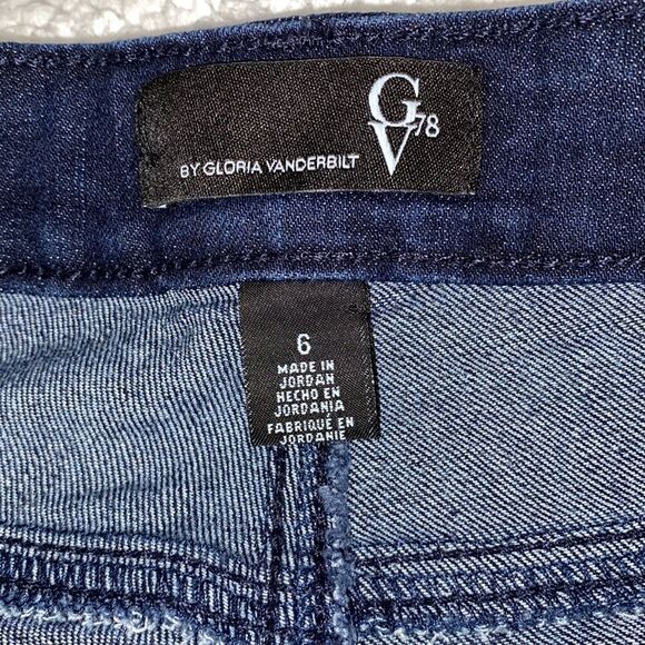 Gloria Vanderbilt Ankle Blue Jeans(Size 6) - Picture 7 of 8